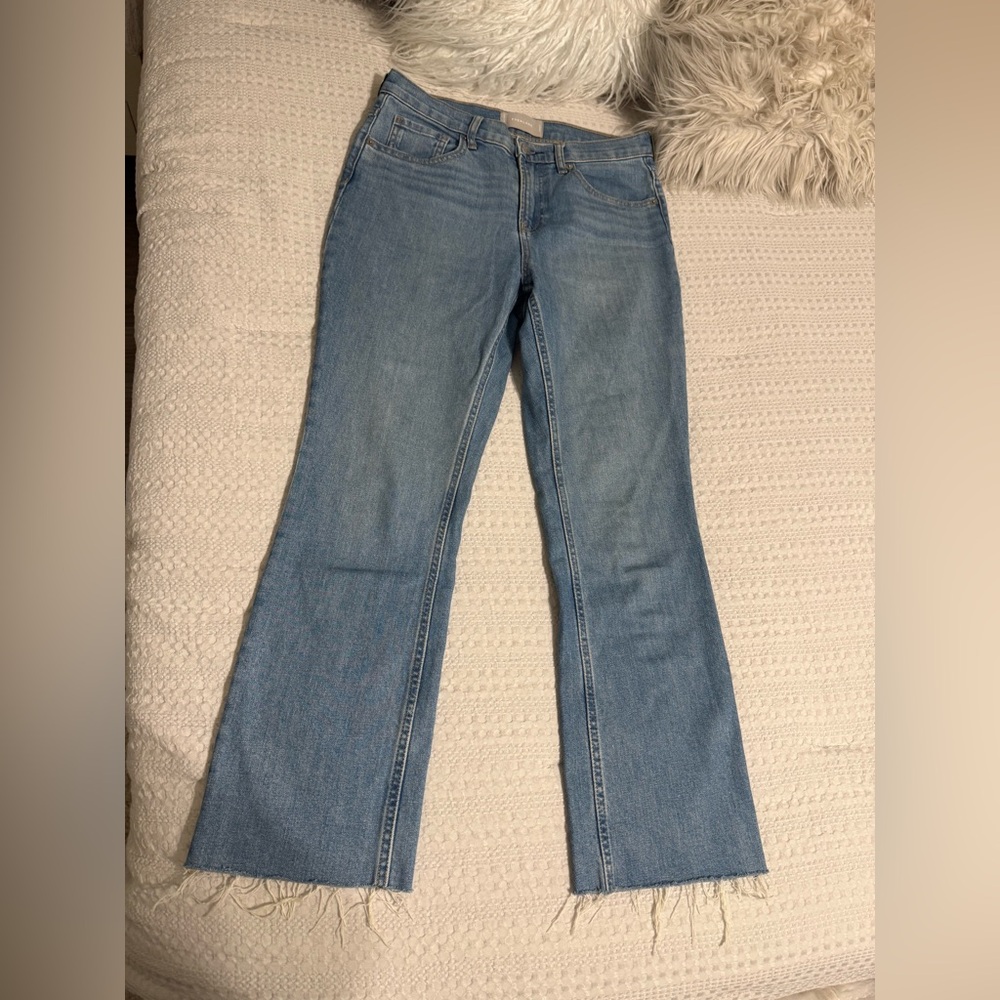 Everlane Light Blue Flare Jeans
